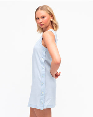 Powder Blue Shift Dress